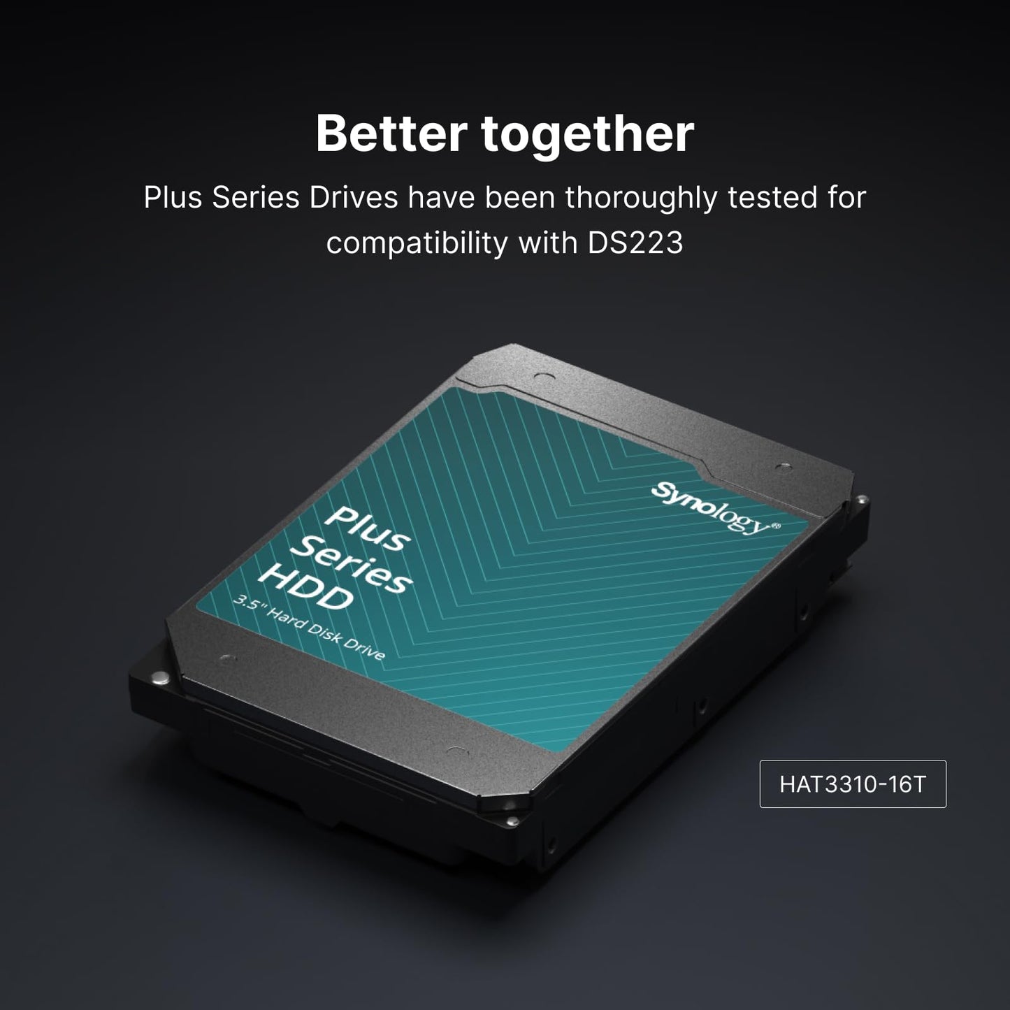Synology DS223 Home & Office Backup Hub - Centralize Files, Protect Data & Monitor Property (2-Bay Diskless NAS)