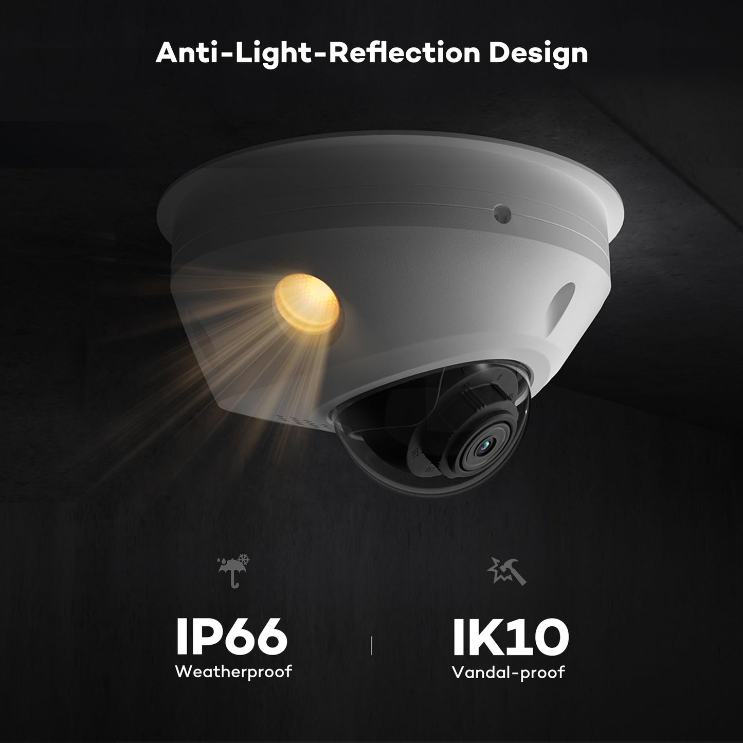ONWOTE 16 Channel Security Camera System, 2 Way Audio, Color Night Vision, Motion Detection, 12x 5MP PoE IP Cameras, 16CH 4K 8MP Commercial NVR, Total 960ft Cables, (No Hard Drive Included)