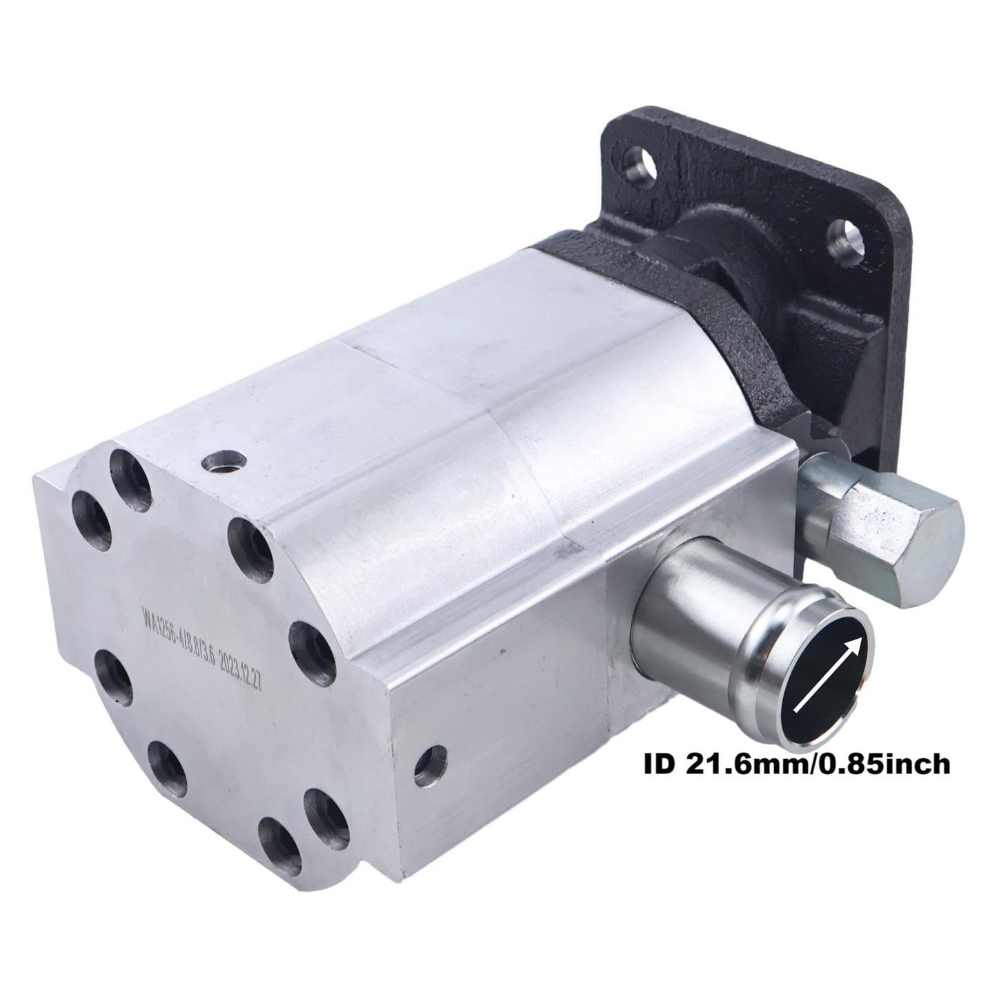 Chamixx 2 Stage 11 GPM Hydraulic Gear Pump 718-04127 918-04127 Compatible with MTD Cub Cadet GS21T LS27T LS27 LS25CC LS25 Log Splitters