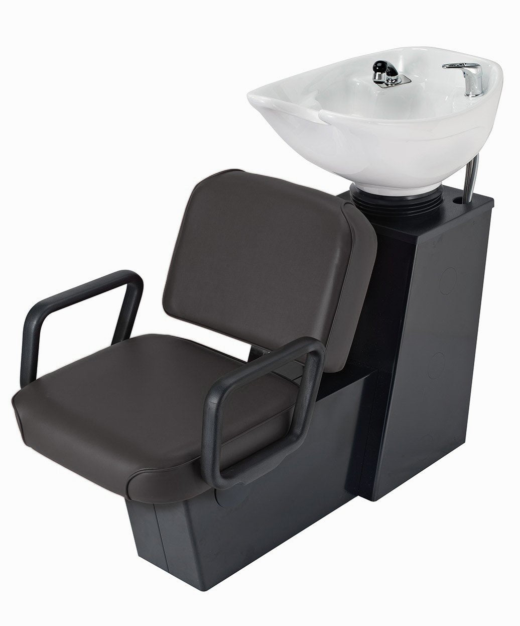 Pibbs 5243 Lambada Shampoo Backwash Unit for Professional Salons & Spas, Extra-Large Tilting Porcelain Bowl, Extra-Thick Cushioned Reclining Seat & Backrest, Durable Fiberglass Base – PIB-5243