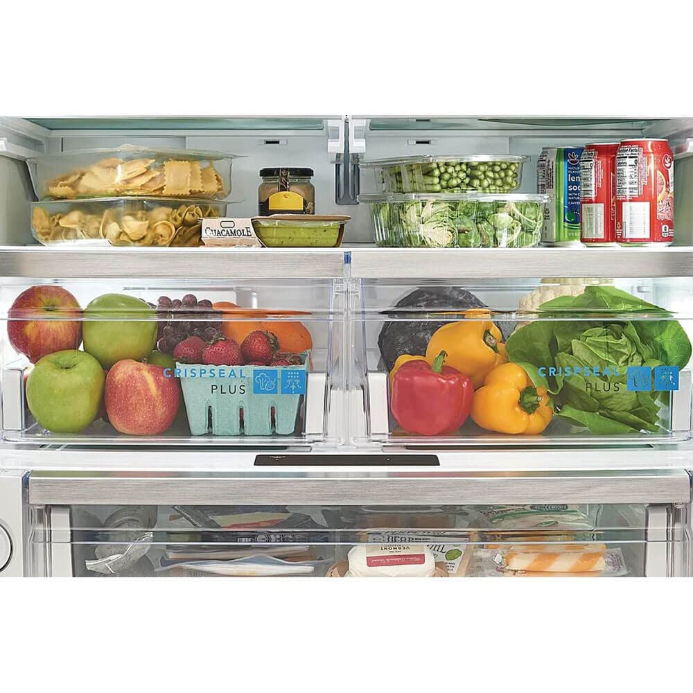 Frigidaire Gallery 22.6 cu. ft. French Door Refrigerator in Stainless Steel, Counter-Depth GRFC2353AF