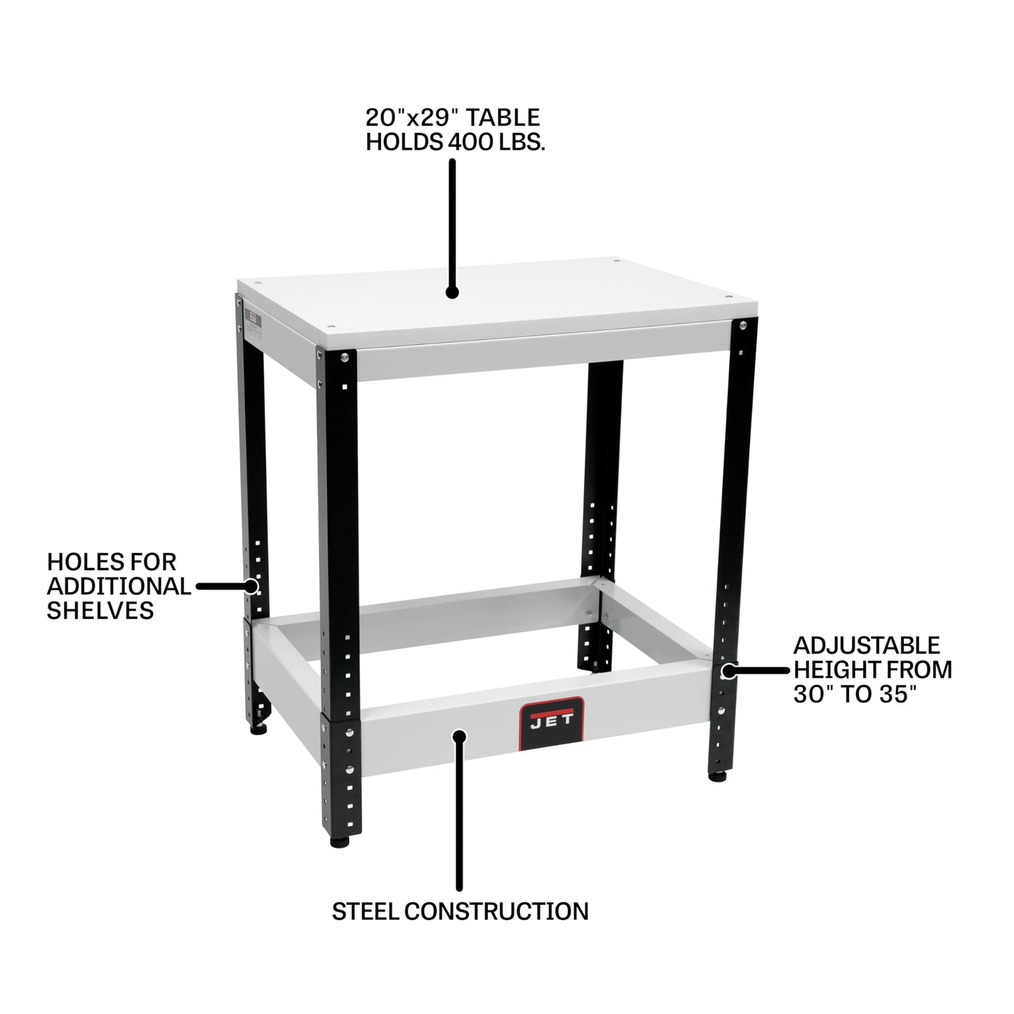 JET Universal Benchtop Machine Table (728100)