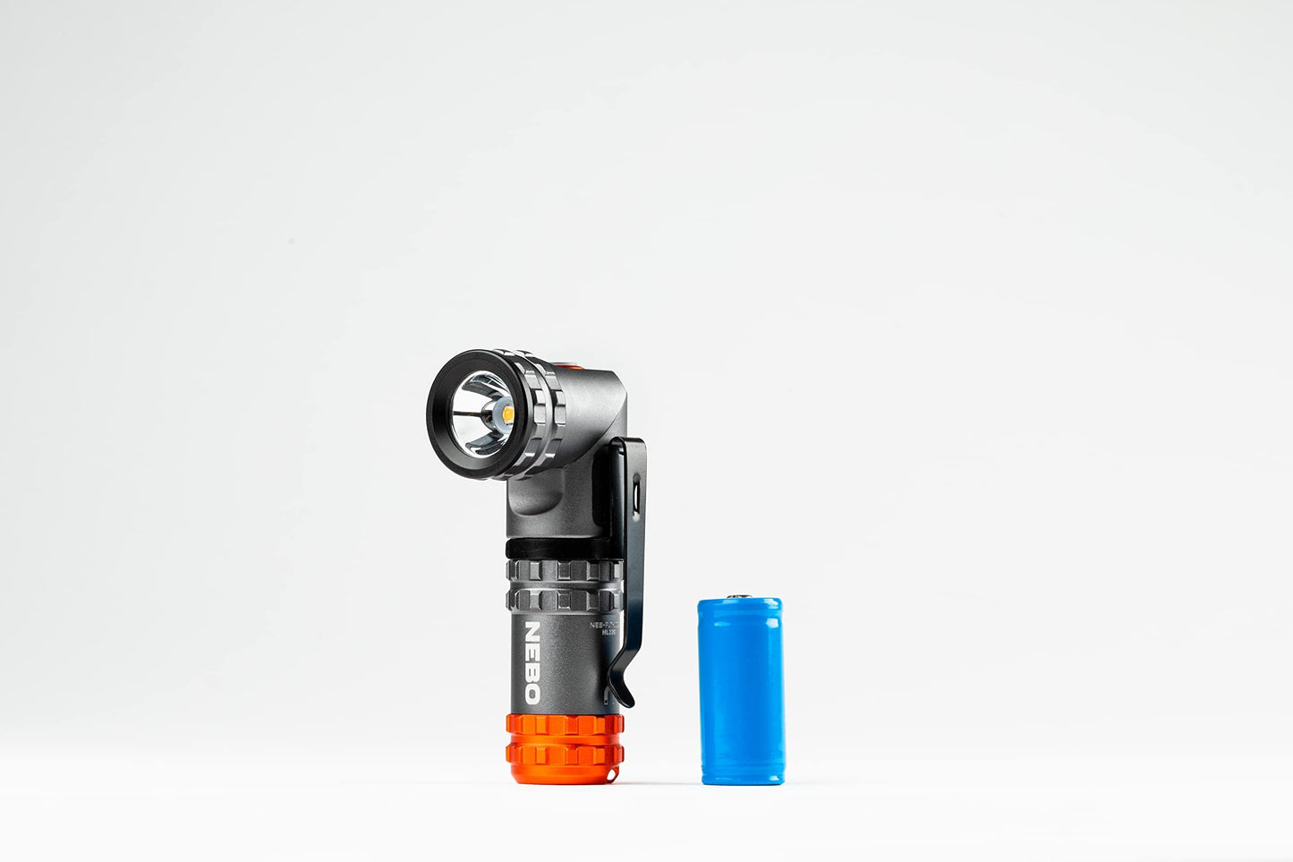 NEBO Franklin Swivel Flashlight, 600 Lumen, Rechargeable, Storm Gray, One Size, Model NEB-FLT-1023