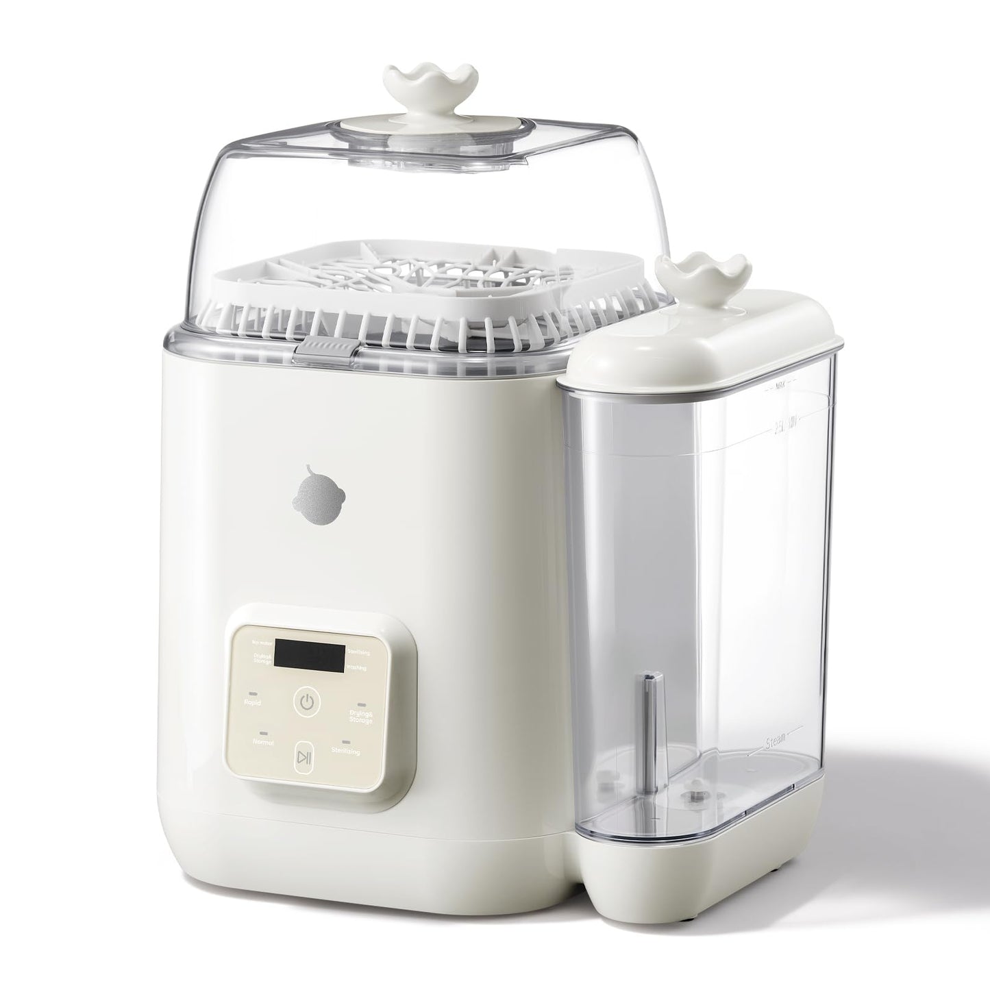 Bc Babycare Clarvion Baby Bottle Washer, Sterilizer & Dryer with 72-Hour Hygienic Storage – Deep Clean >99.99% Germs | BPA-Free | Up to 6 Bottles & Pump Parts