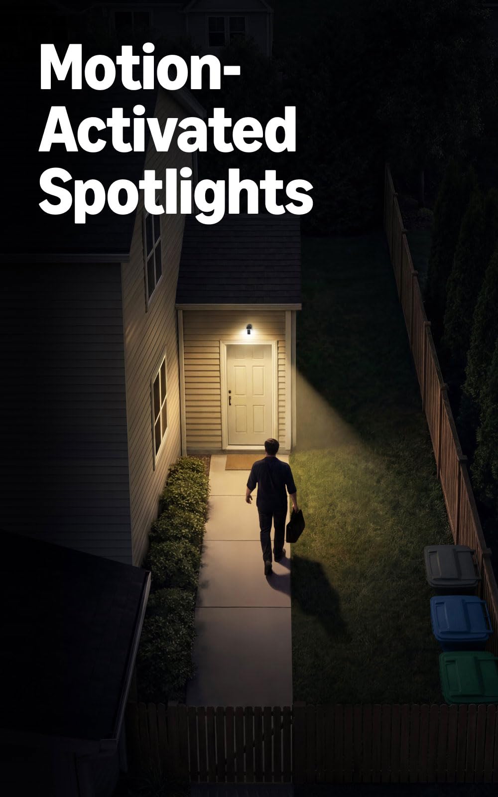 Ring Spotlight Cam, Battery (newest model), Home or business security, Wide-Angle Retinal 2K Video, 6x Enhanced Zoom, Motion-Activated Spotlights, White