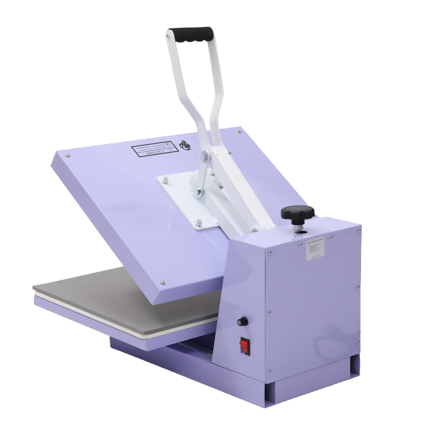 16x24 Heat Press, Digital Professional Press Machine, Fast Heating, Industrial Quality with Adjustable Pressure Industrial Digital Heat Transfer Machine for T-Shirt, Purple