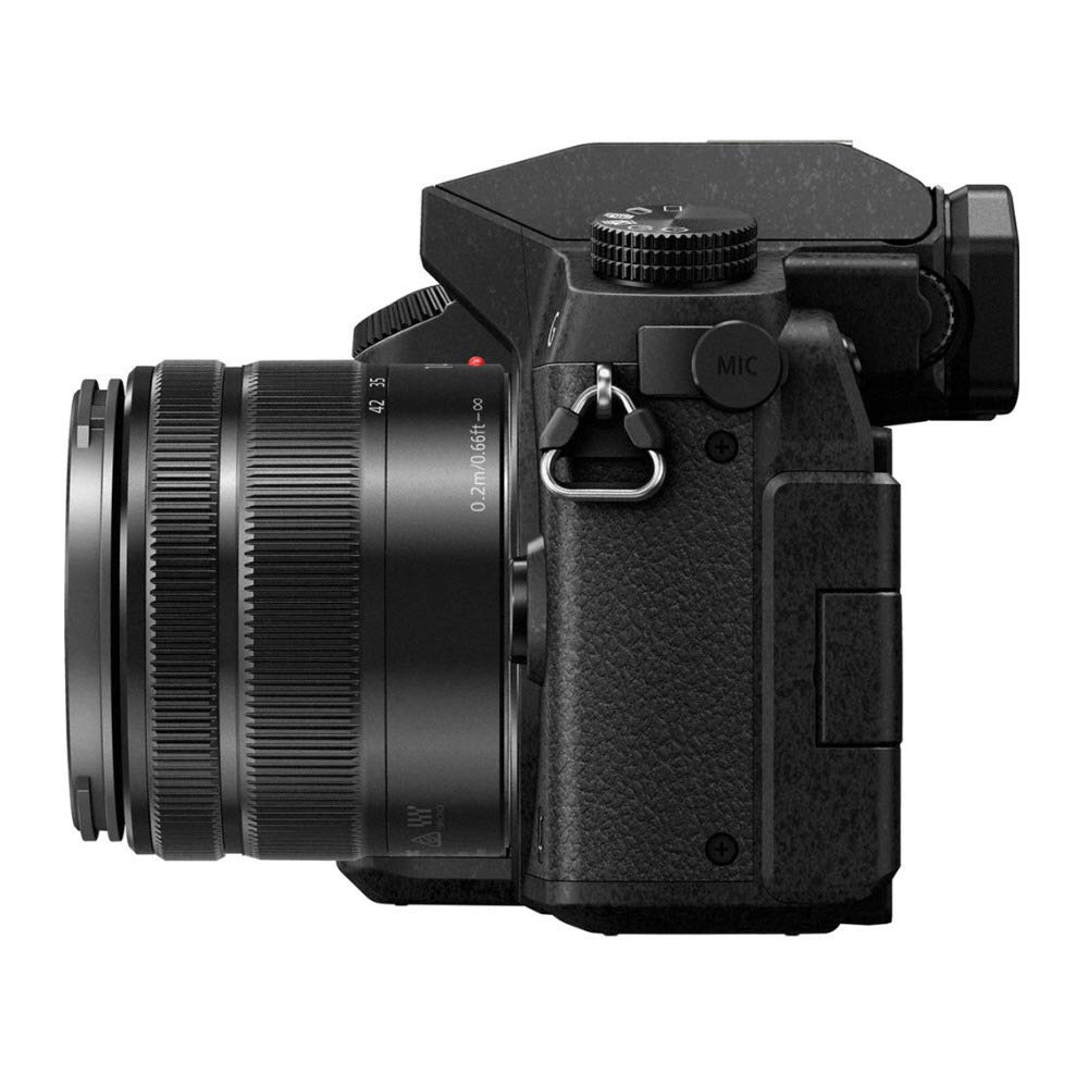 Panasonic LUMIX G7 4K Digital Camera, with 14-42mm Mega O.I.S. Lens, 16 Megapixel Mirrorless Camera, 3-Inch LCD, DMC-G7KK (Black)