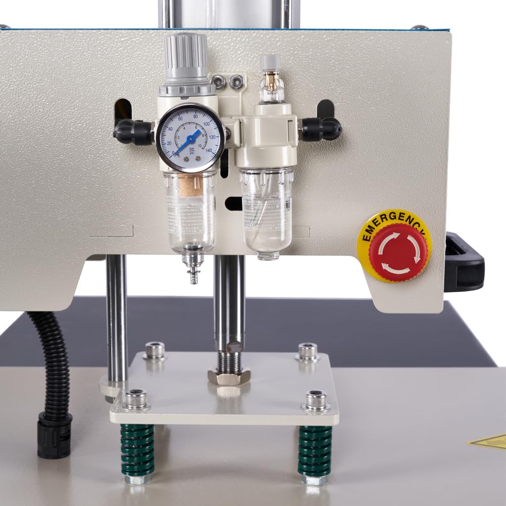 KEIKI 16x24 Inch Large Auto Digital Pneumatic Dual Platen Sublimation Heat Press Machine for T-Shirt, Larger Area Work, Heat Transfer Printing Machine with Slide-Out Base, for Commercial, 110V,2000W