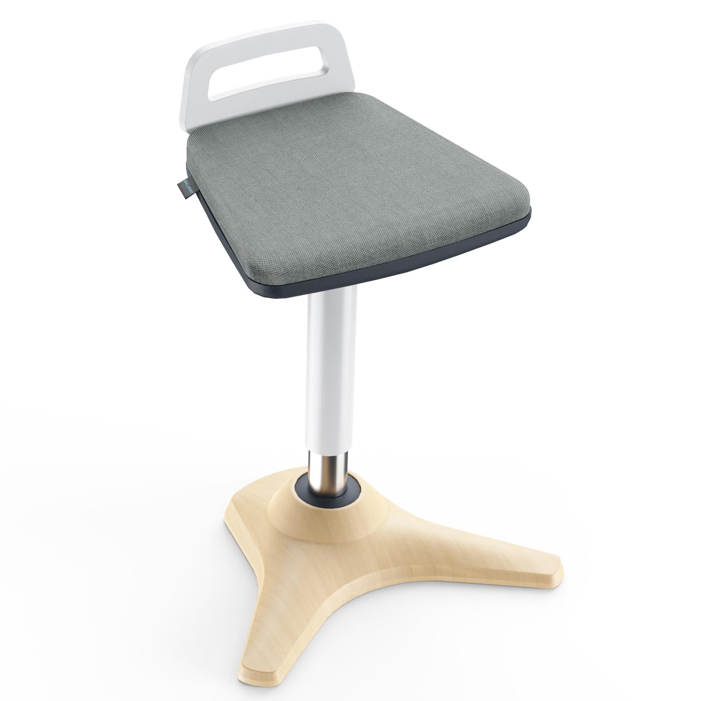 ERGO COLLECT Wobble Stool for Standing Desk, Height Adjustable 22"-31.9", Ergonomic Sit Stand Chair with Non-Slip Base & Upgraded Lift, Home Office Active Sitting Stool