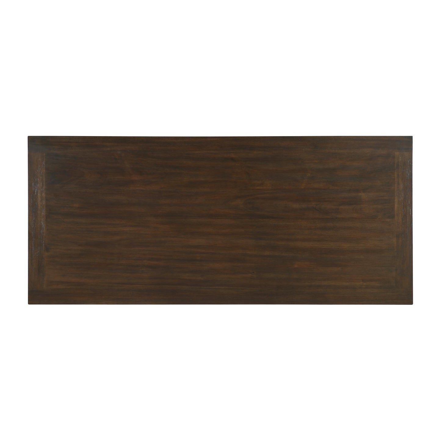 Lexicon 79" Dining Table for 8, Modern Rectangular Dining Room Table, Solid Acacia Wood Dining Table, Modern Wood Table with Solid Wood Leg for Kitchen/Dining/Living Room, Easy Assembly, Dark Brown