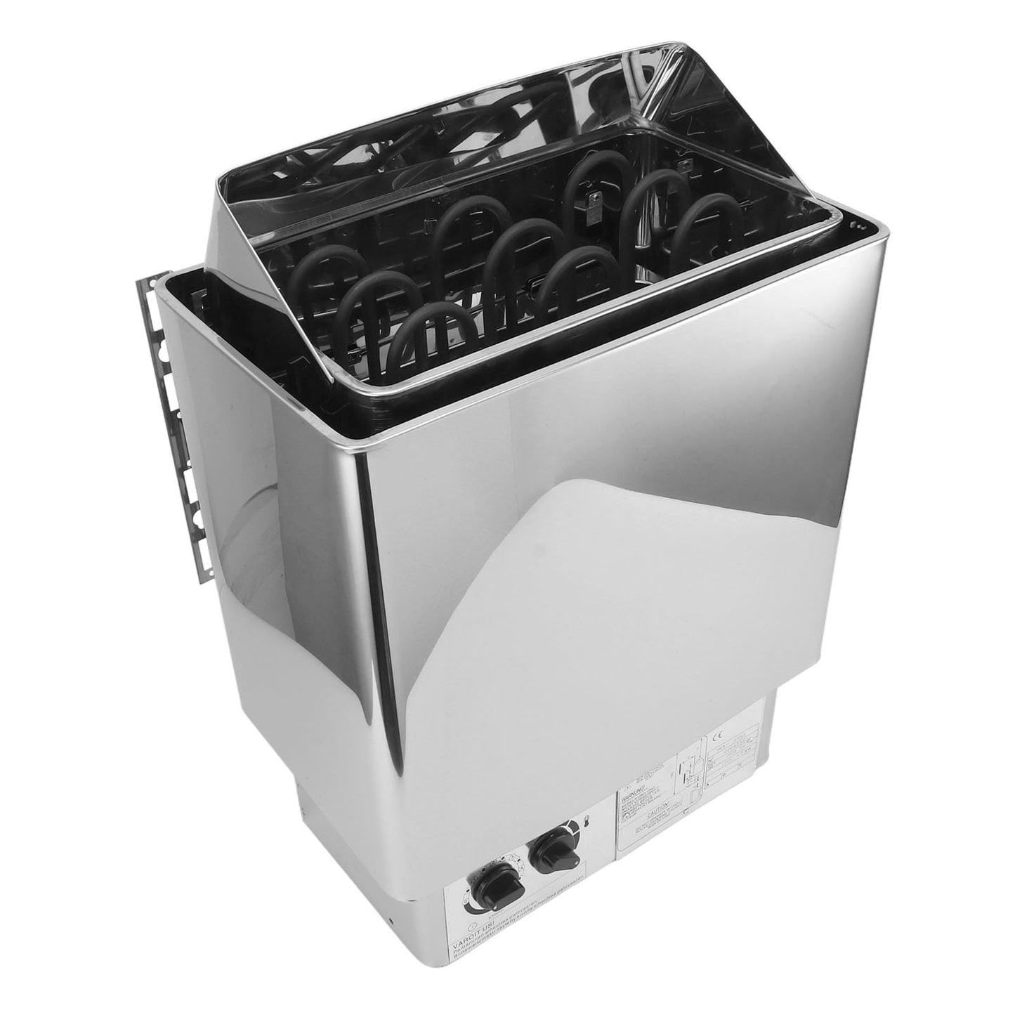 4.5KW Sauna Stove Stainless Steel Sauna Stove Internal Control Temperature Adjustable Sauna Heater 110V