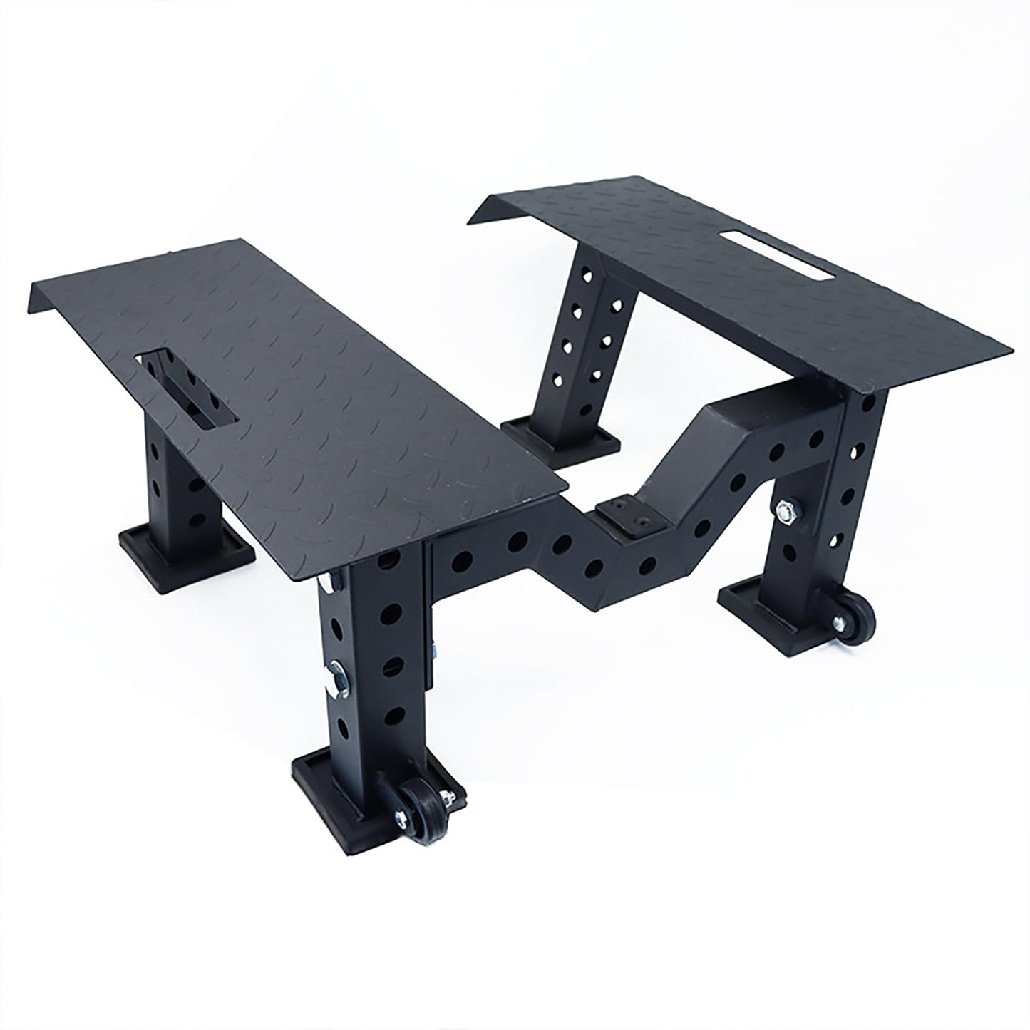AHTAPFON T Bar Rowing Platform,Multifunctional Deep Squat Platform,Heavy Duty Weight Machine for Low Pull-up,Dumbbell Squat