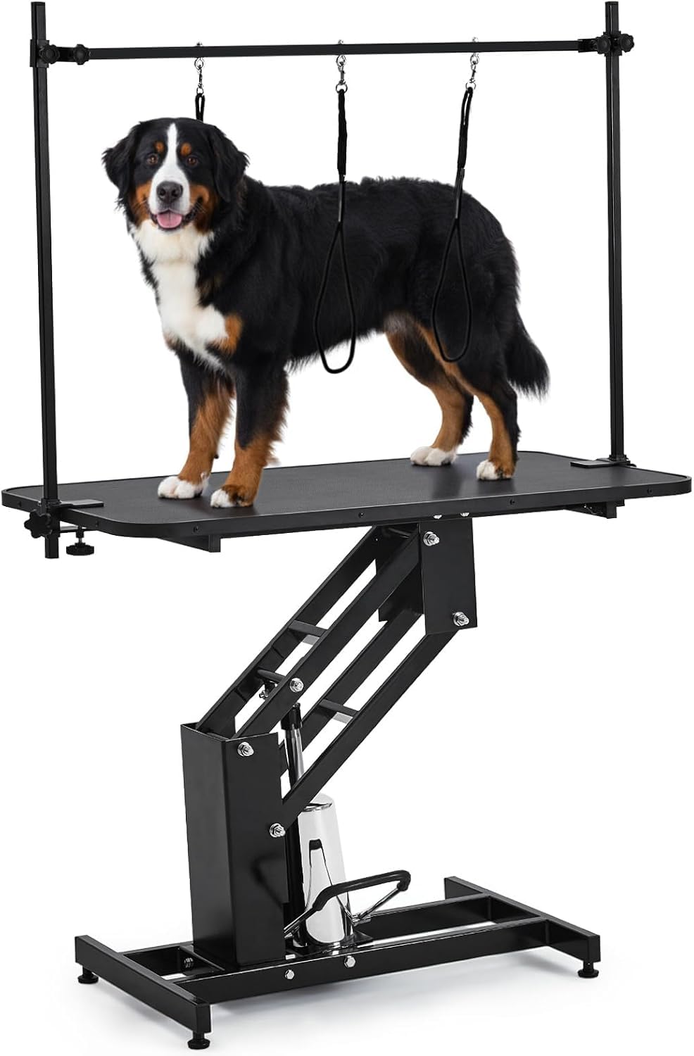 Towallmark 43.3" Hydraulic Adjustable Height Grooming Table