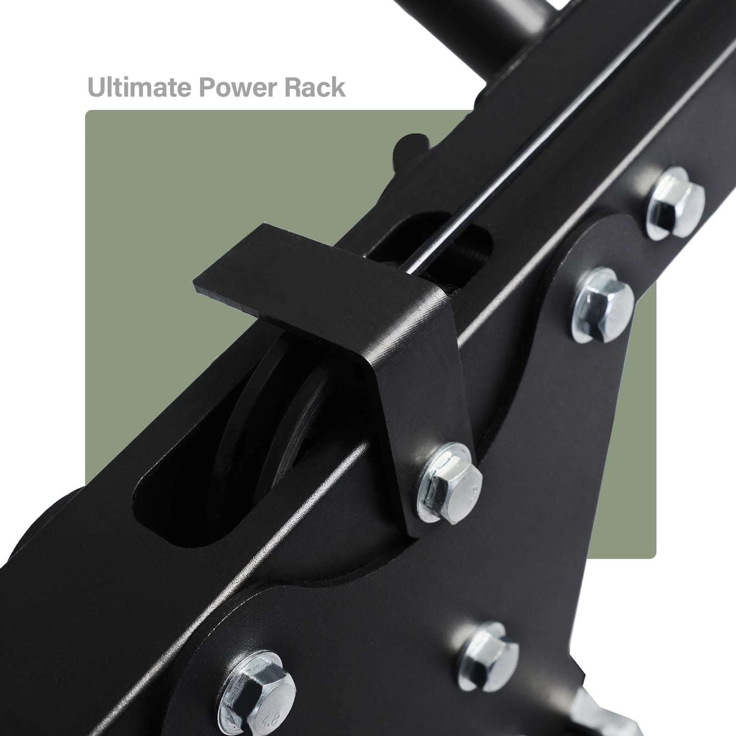 MAJOR FITNESS Drone1 Power Cage - Multi-Function Power Rack for Home Gym (Black)