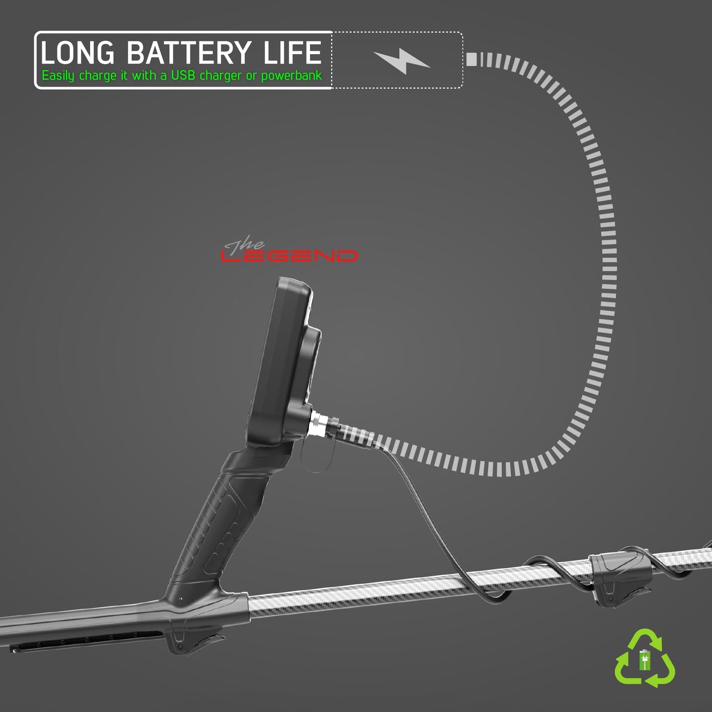 Nokta The Legend Metal Detector, Waterproof Detector for Adults with 12" Coil (The Legend + LG15 Search Coil)