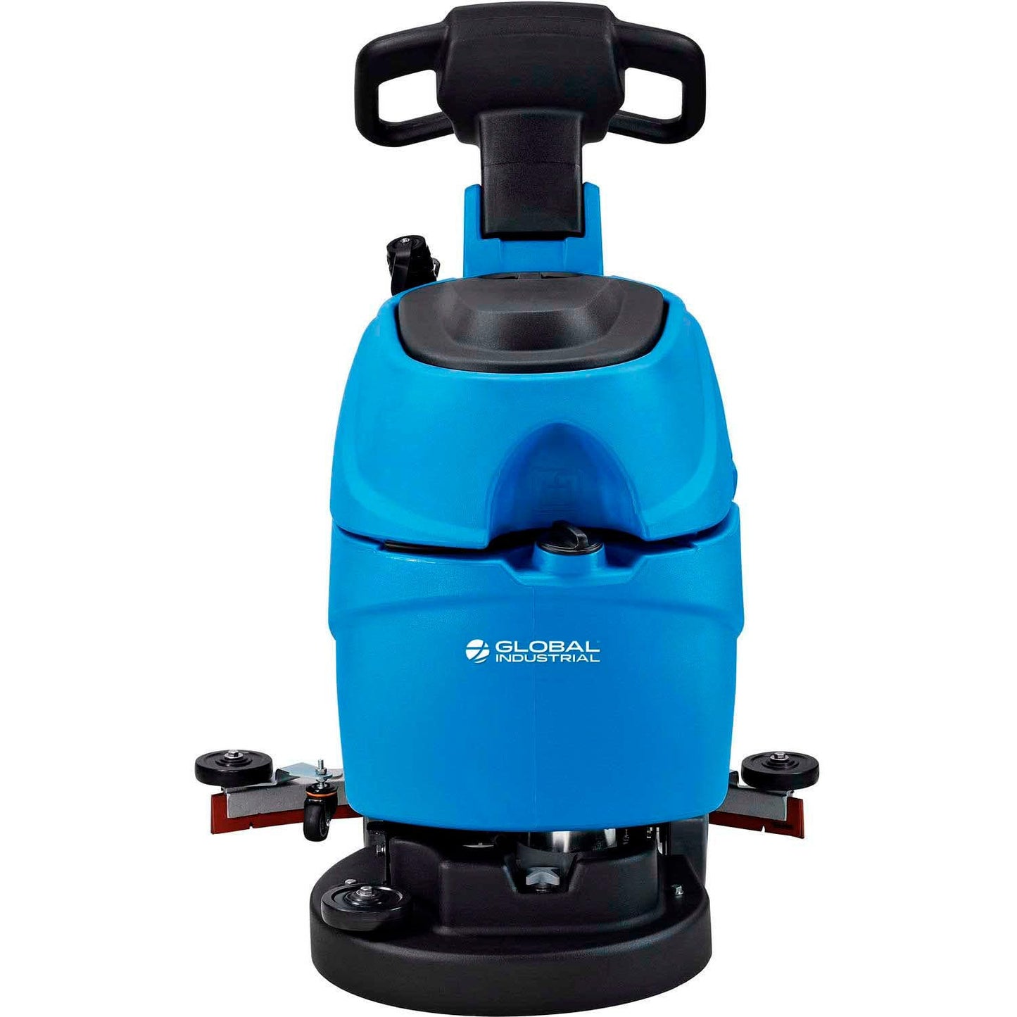 Global Industrial Commercial Electric Walk-Behind Ergonomic Auto Floor Scrubber, Corded, 17" Cleaning Path, 9.2 Gallon Solution Tank, 10.5 Gallon Recovery Tank