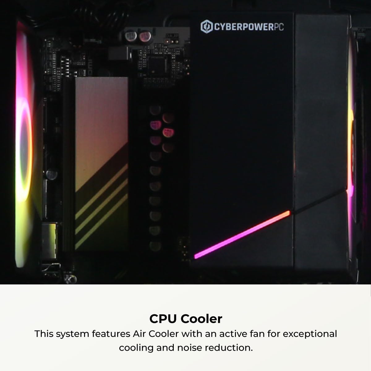 CyberPowerPC Gamer Master Gaming PC, AMD Ryzen 7 8700F 4.1GHz, GeForce RTX 5060 Ti 8GB, 16GB DDR5, 1TB PCIe 4.0 SSD, WiFi Ready & Windows 11 Home (GMA2900A3)