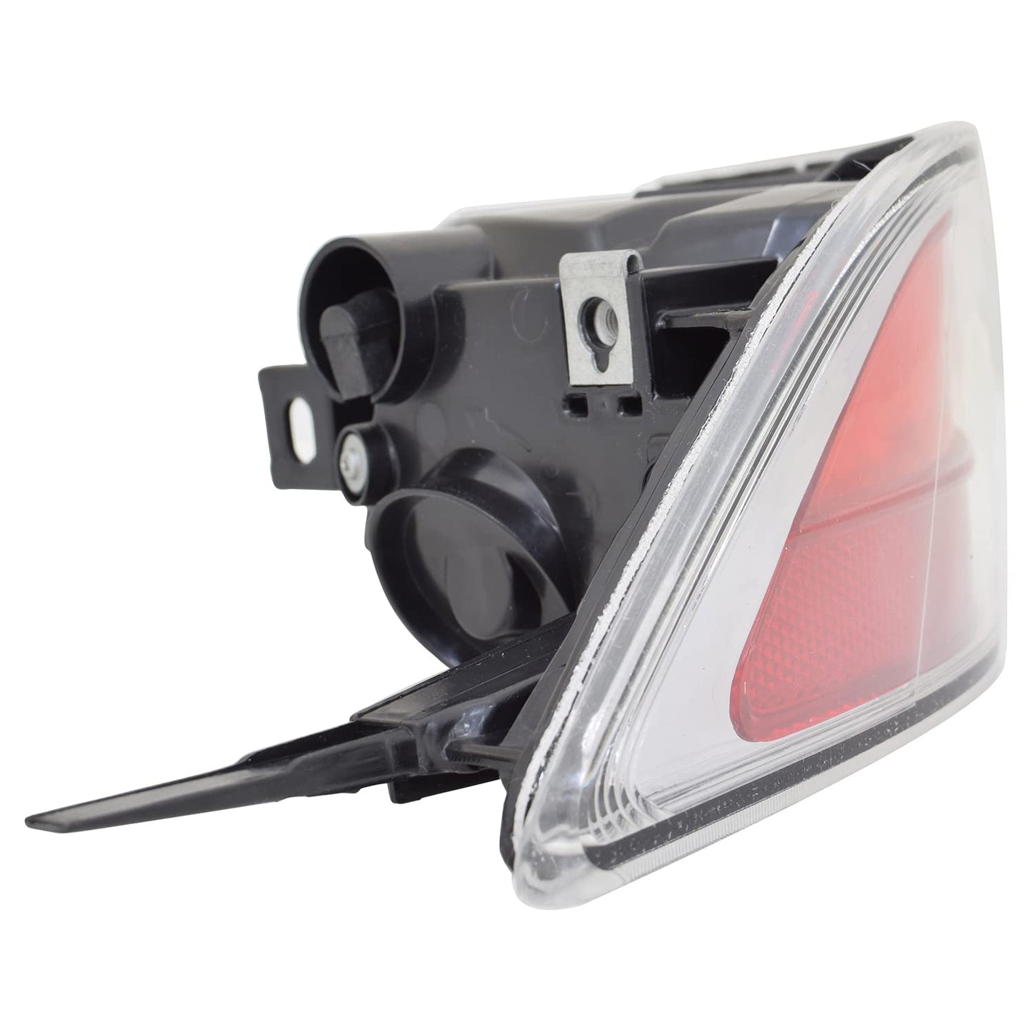 TYC Back Up Light Left-Side Compatible with 2014-2021 Lexus GX 460, Model 17-5876-00, Red and Clear