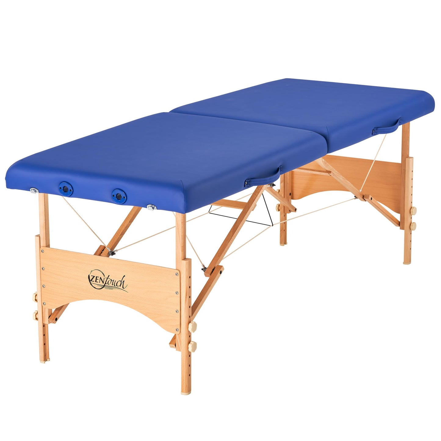 Master Massage Brady Lightweight Portable Massage Table, Sky Blue, Wood 27''