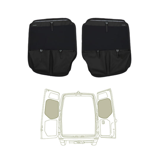 VanEssential Rear Door MIDDLE Storage Panels (Pair) Designed for Mercedes-Benz NCV3 Van (Years 2007-2018)
