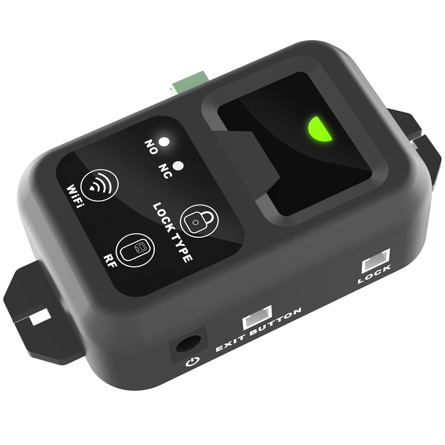 UHPPOTE 4GHz WiFi & RF Remote Control with 1200Lbs Electromagnetic Lock Kit