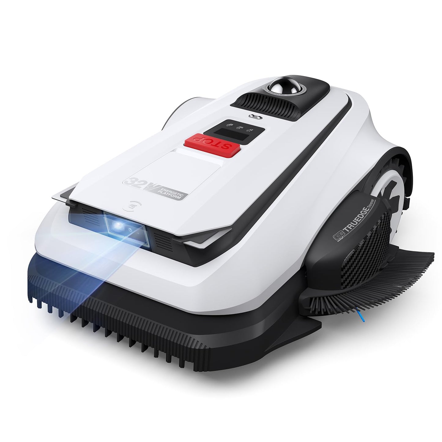 ECOVACS Goat A3000 LiDAR PRO Robotic Lawn Mower for Up to 3/4 Acre, 7500 mAh Battery with 189W Fast Charging, Wire-Free Dual-LiDAR Navigation, Built-in TruEdge Edge Trimmer, Smart App Control