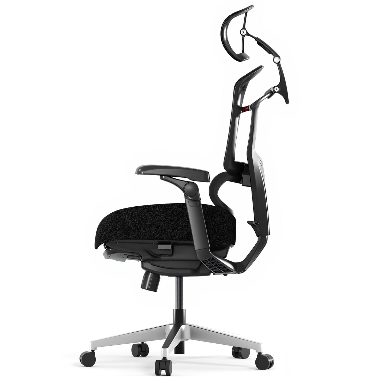 FLEXISPOT ErgoX-PRO Ergonomic Office Chair with Footrest Black – Cloudtech Cushion, 5D Lumbar, 7D Armrests, 4D Headrest, 551LBS Capacity – Office, Gaming, Home