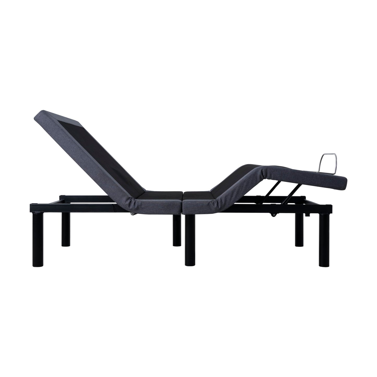 Idealbase adjustable bed frame twin with Lumbar Support & Head Tilt, Foot Incline, Back & Leg Massage, USB Ports, Massage Bed with Wireless Remote, Assembly Needed, Ergonomic Zero-Gravity Smart Bed