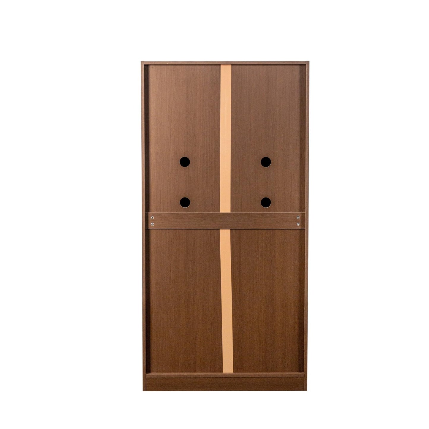 KEIKI 63" Tall Kitchen Pantry Storage Cabinet with Door-Side Rack & Shelves, Freestanding Wood Hutch Food Pantries Cupboard for Coffee Bar, Dining Room