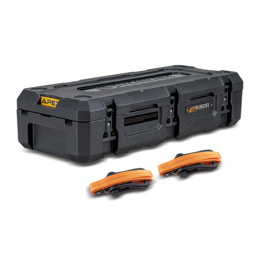 RUGCEL 126QT Waterproof Dry Box Off-Road for Camping, Trunk, Roof Rack
