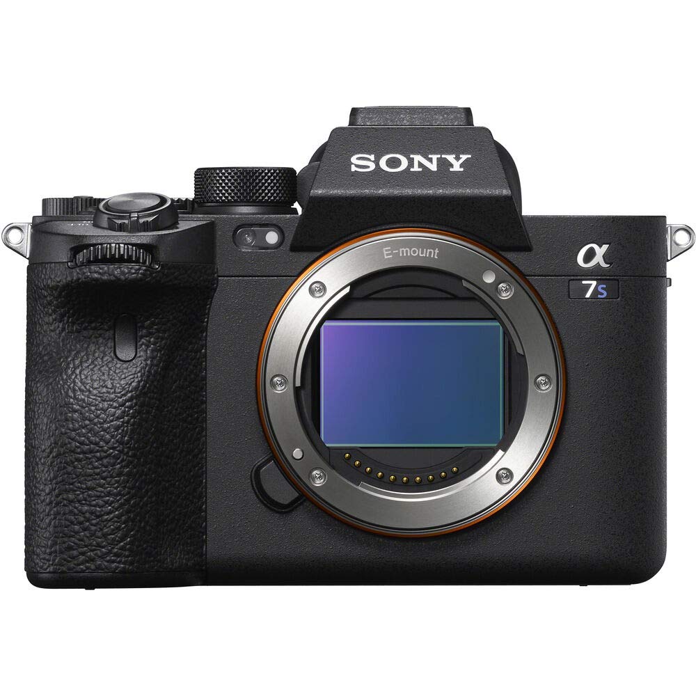 Sony α7S III Full-Frame Mirrorless Camera Body (ILCE-7SM3/B) – 12.1 MP BSI Sensor, 4K 120p 10-Bit Video | Sony FE 24mm Lens, 64GB Memory Card, 2 x NP-FZ-100 Battery, Case, External Charger and More
