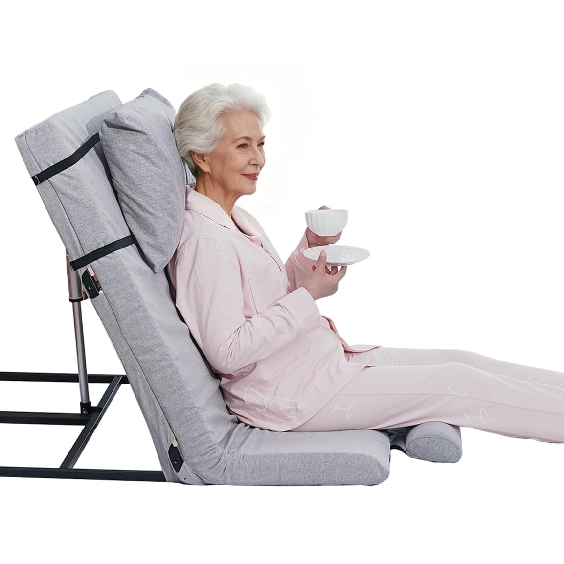 Greenlemon Electric Power Adjustable Bed Backrest with Lumbar Support, Electric backrest Lifter Assist Device for Elderly, Patients, Easy Sit-Up & Bed Exit Support