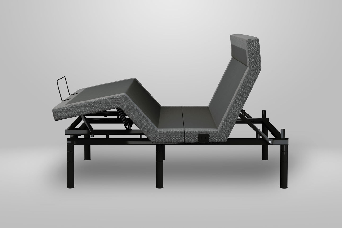 iDealBed 4iT Custom Adjustable Bed Base, Pillow Tilt, Wireless, Massage, Memory, Advanced Smooth Silent Operation, Bluetooth, USB Ports, Zero G (King)