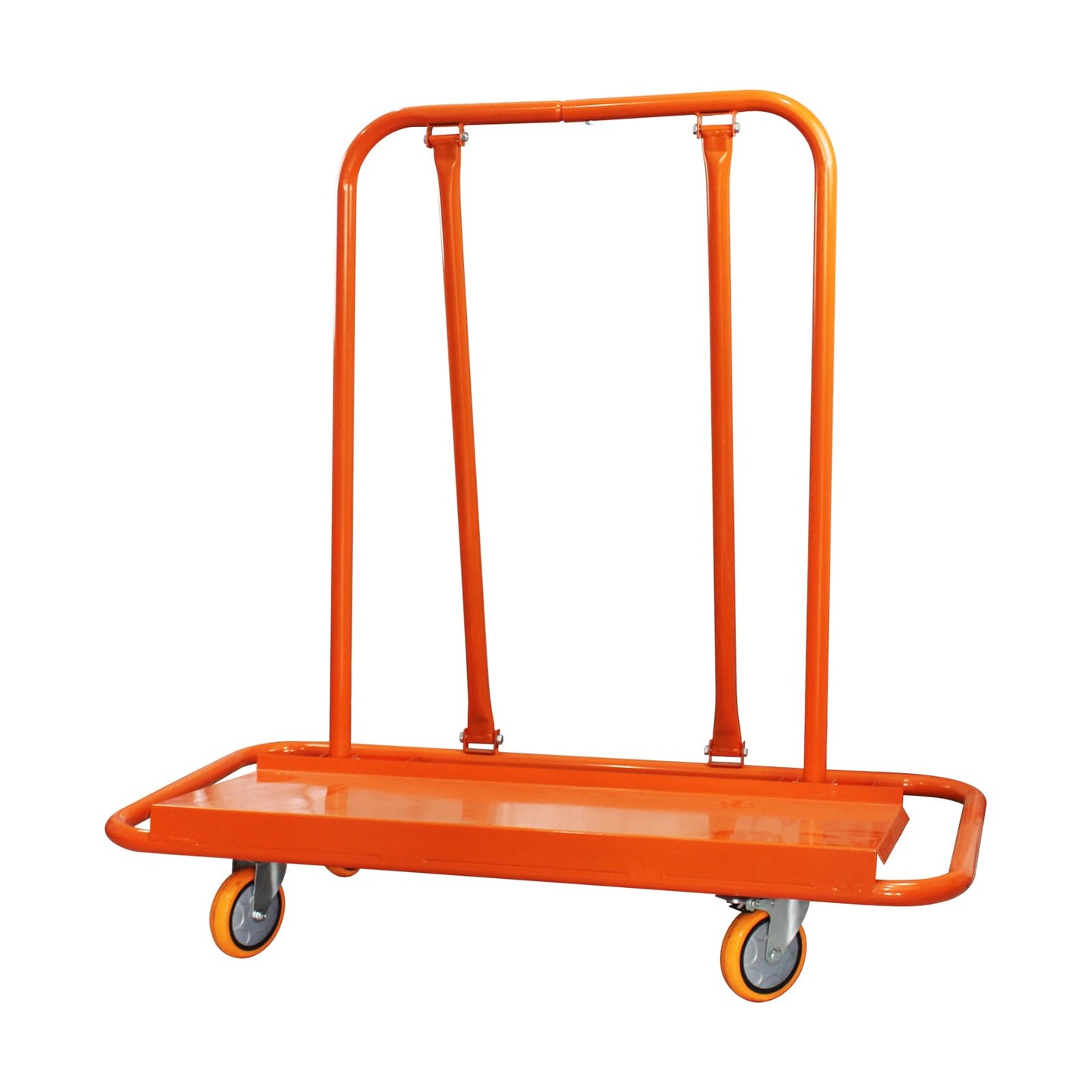 Heavy Duty Drywall Sheet Cart, 2200LBS Load Capacity Steel Panel Dolly with 4 Swivel Casters Wheel, Powder Coated Rust Resistant, Multi-Purpose Cart for Moving Various Panels