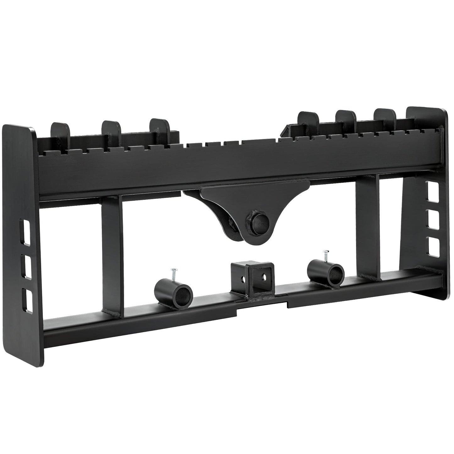 YITAMOTOR 45" Skid Steer Pallet Forks Frame Attachment, 3000 lbs Capacity