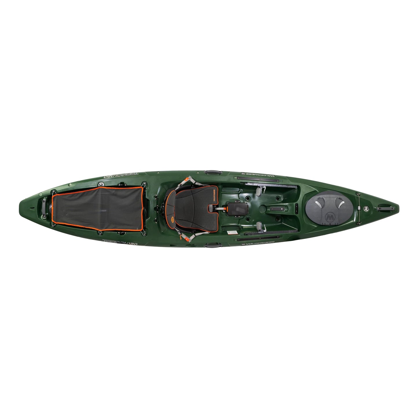 Wilderness Systems Tarpon 120 - Sit on Top Fishing Kayak - Premium Angler Kayak - Adjustable and Designed Seat - 12.3 ft - Forest Green