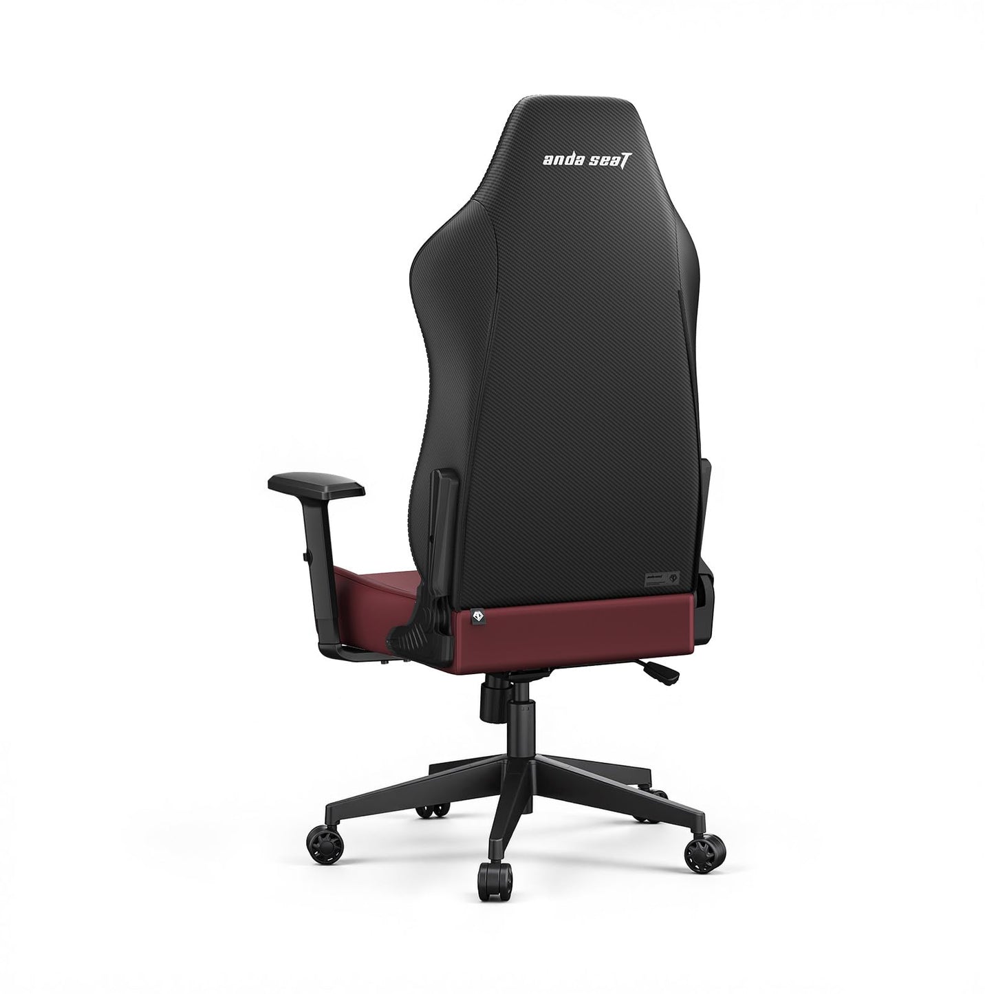 Anda Seat MANA Gaming Chair for Adults - Ergonomic Maroon Leather Game Chairs with Adjustable Armrest, Comfortable Office Chair with Lumbar Support, Heavy Duty Wide Computer Seat for Home & Work
