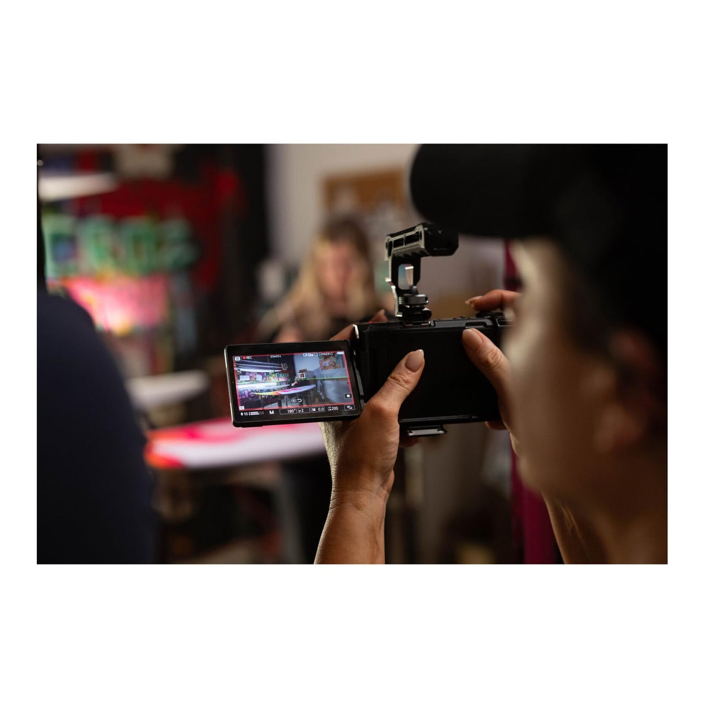Nikon RED Z Cinema | ZR Cinema Camera | 32-Bit Float Audio RED Color Science 6K Full-Frame Camera Body with 4" DCI-P3 Monitor and 24-50mm Zoom Lens