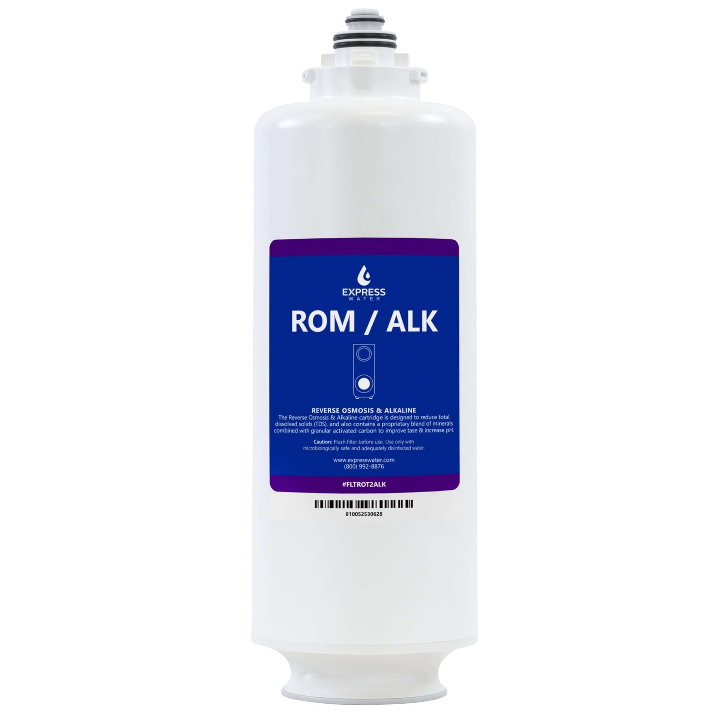 Express Water 2nd Stage Replacement RO Membrane and Alkaline Remineralization for Model 6 Tankless Reverse Osmosis System ROT600ALKMBN