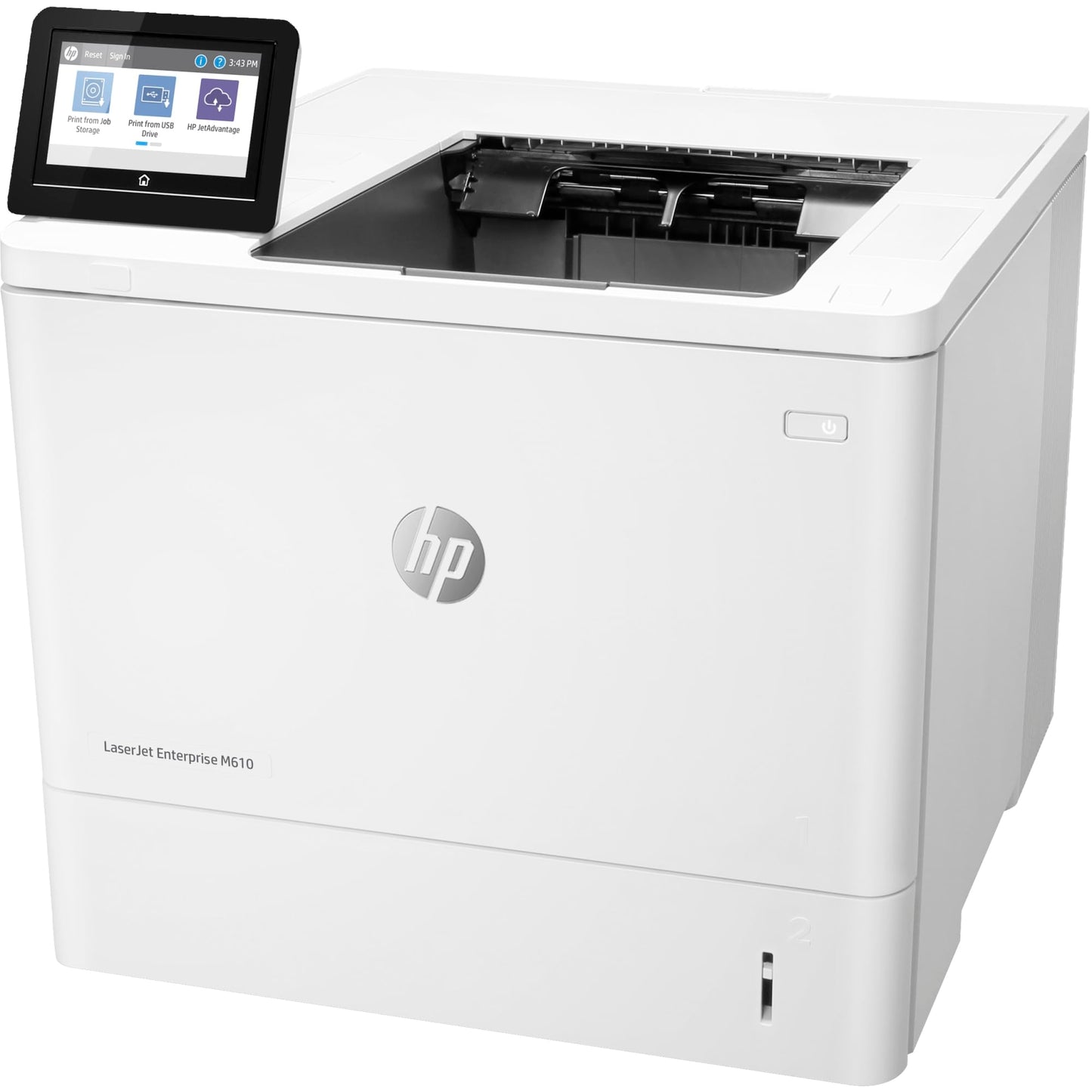 HP LaserJet Enterprise M610dn Monochrome Printer with Built-in Ethernet & 2-Sided Printing (7PS82A)