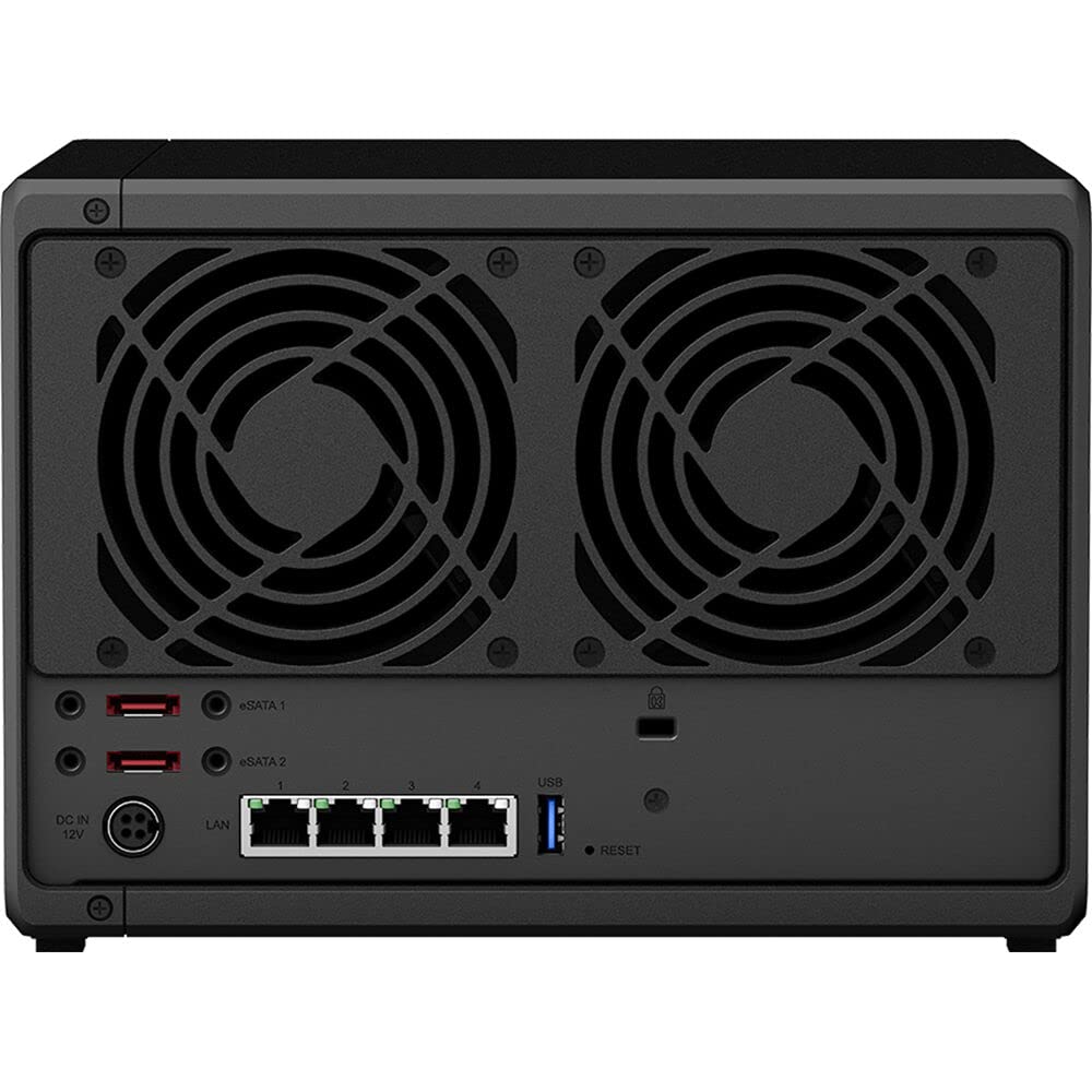 Synology DiskStation DS1520+ NAS Server for Business with Celeron CPU, 8GB DDR4 Memory, 5TB SSD Storage, DSM Operating System