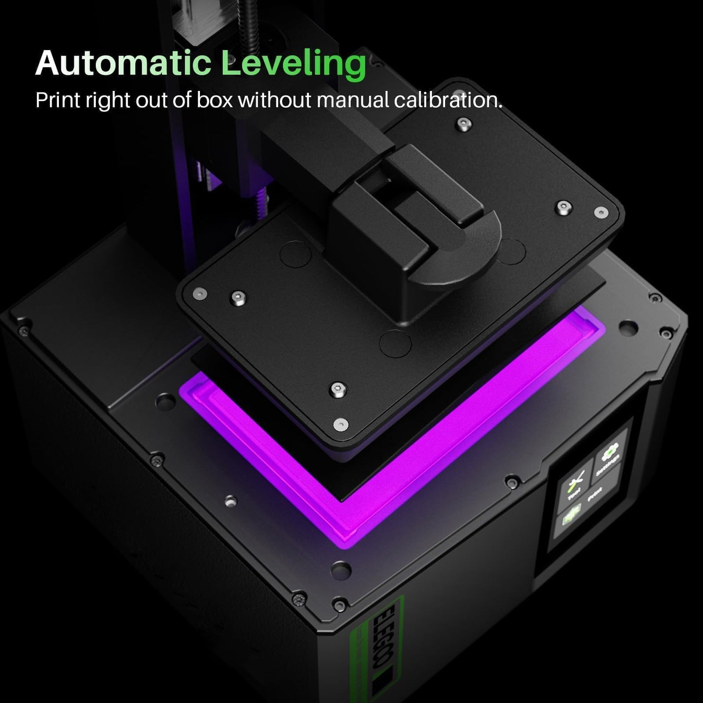 ELEGOO Mars 5 MSLA Resin 3D Printer, Resin Printer for Beginner with Auto-Leveling, Smart Mechanical Sensor, Overheat Protection, 6.6-inch 4K LCD Screen, Printing Size of 5.91 × 5.65 × 3.53 Inches