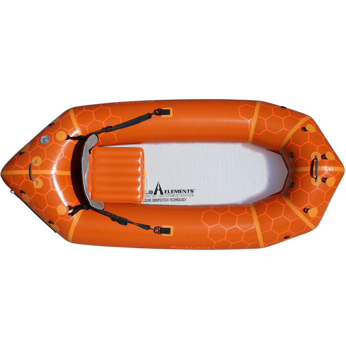 ADVANCED ELEMENTS Packlite+ Packraft One Person Inflatable Kayak, Orange