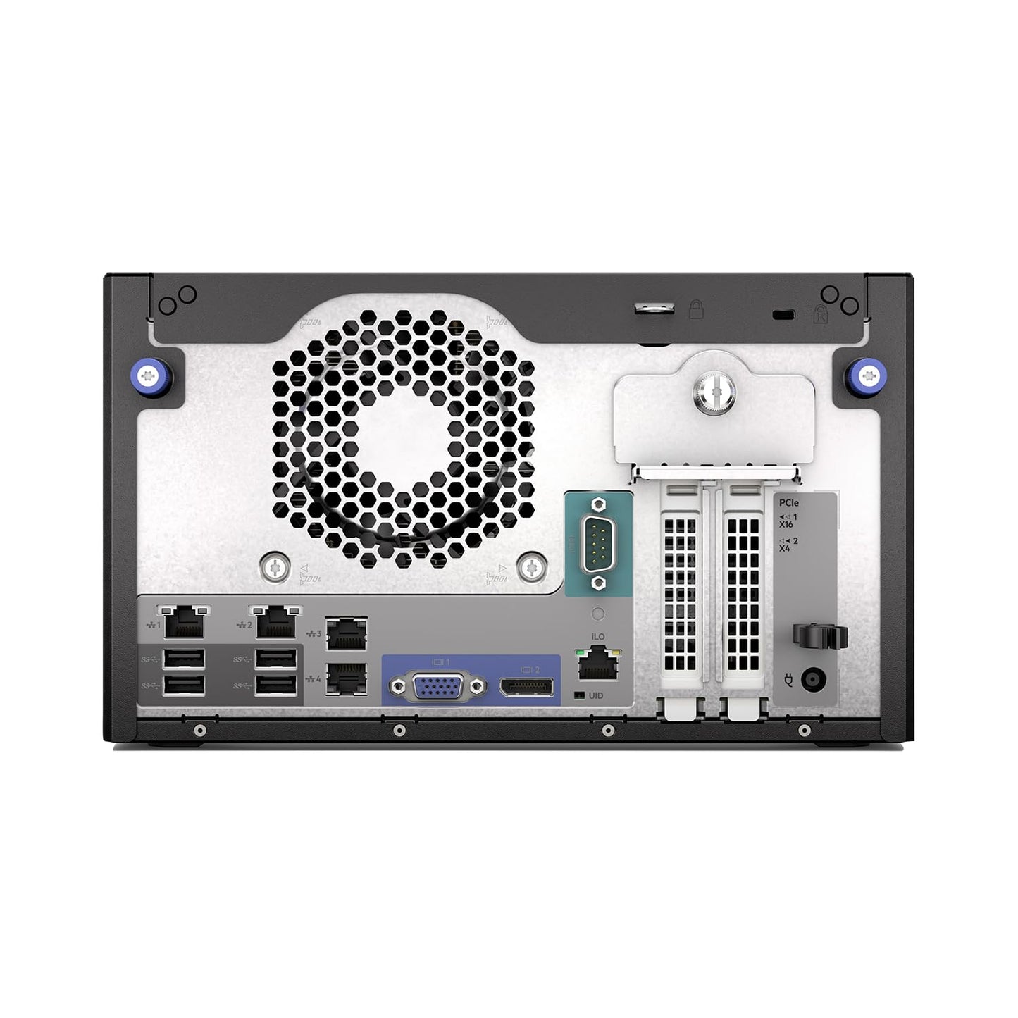 Hewlett Packard Enterprise ProLiant MicroServer Gen11 Tower Server, Intel Xeon 6325P Processor, 32GB Memory, 4TB HDD Storage, External 180W US Power Supply (HPE Smart Choice P86771-005)
