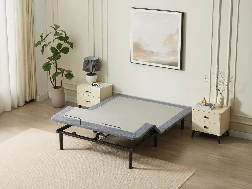 Smart Flex SF200 Wireless Adjustable Bed Base with Zero Gravity, Head & Foot Articulation, 1000 lb Capacity (Queen (U.S. Standard)) (Full)