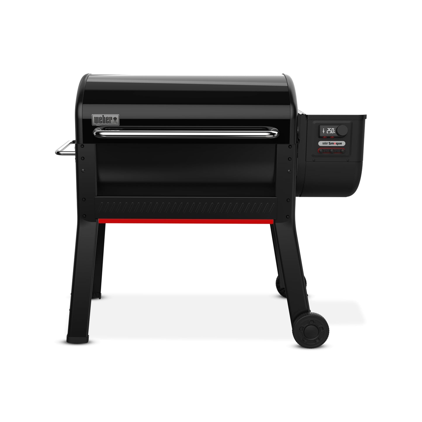 Weber Smoque™ XL 34‑Inch Pellet Smoker, Black – Outdoor BBQ Pellet Grill Up to 500 Degrees with SmokeBoost, SmoqueVent Airflow System & Rapid React PID Temperature Control