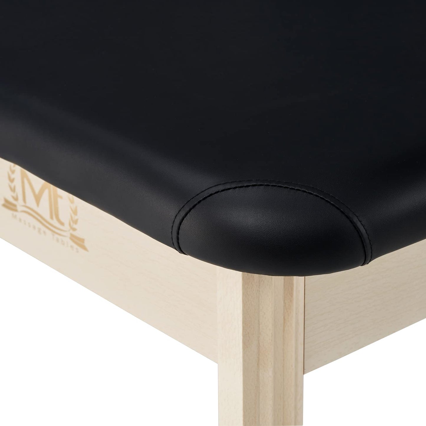 MT Harvey Treatment Stationary Massage Table for Clinic,Massage and Acupuncture(Black)