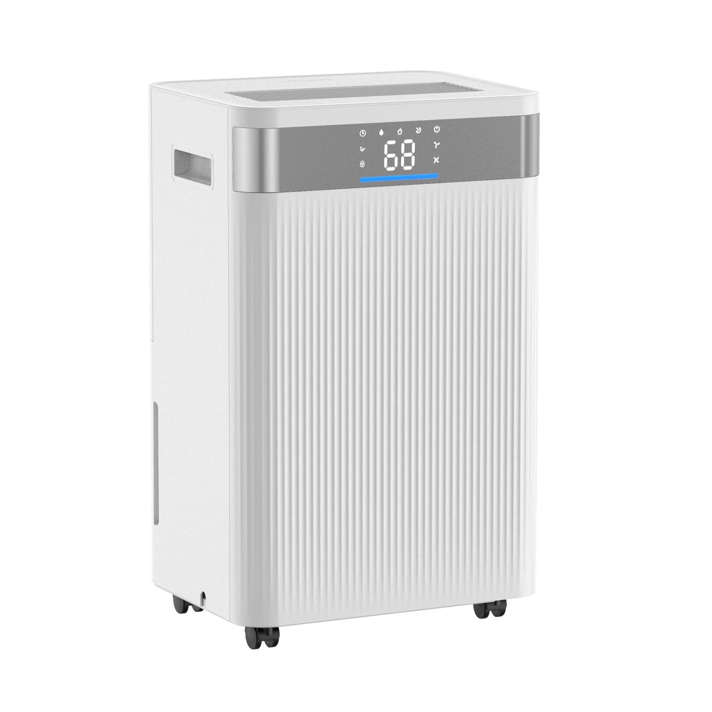 VEVOR 52 Pints Dehumidifier for Home & Basement, 4000 Sq.Ft Large Coverage, Drain Hose for Commercial & Industrial Use, Smart Humidity Control, Low Noise for Warehouses, Bathroom, Bedrooms & Storage