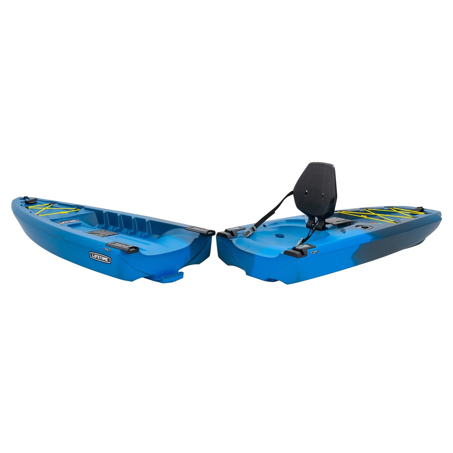 Lifetime Lockport 94 Modular Sit-on-Top Kayak, Two-Piece Design with SlideLock System, Rod Holders, Adjustable Seat