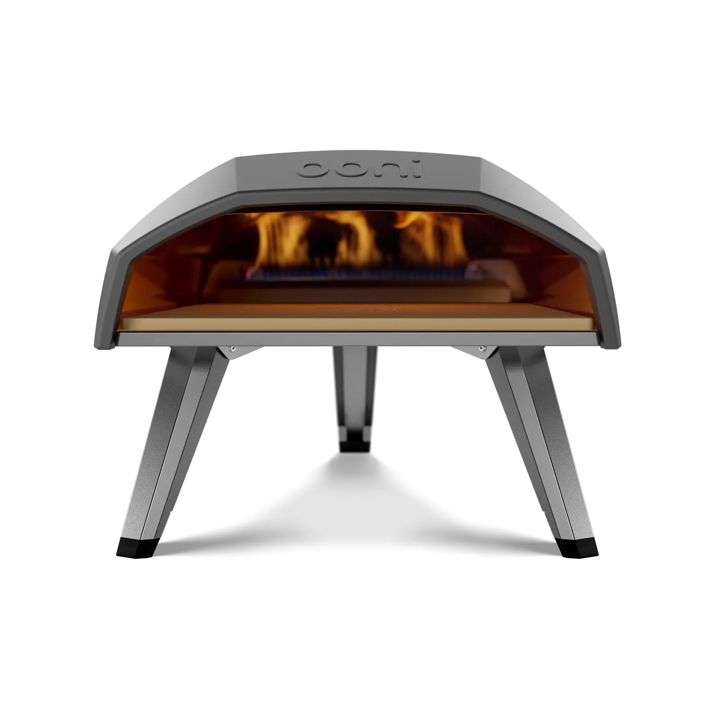 Ooni Koda 12 Gas Pizza Oven – 12" Propane Powered Outdoor Oven with 28 mBar Regulator and Gas Hose, Gas powered Portable Pizza Oven - Foundry Black